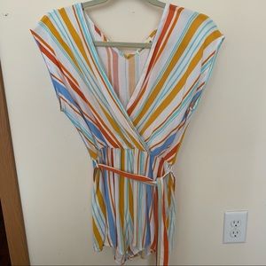 Ginger G Striped Romper